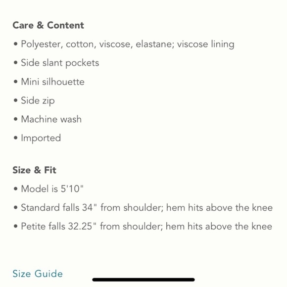 Anthropologie NWT Maeve Jacquard Mini Dress
Size L. - Picture 15 of 16